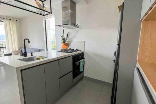 Apartamento C�ntrico Con Vista A Las Monta�as