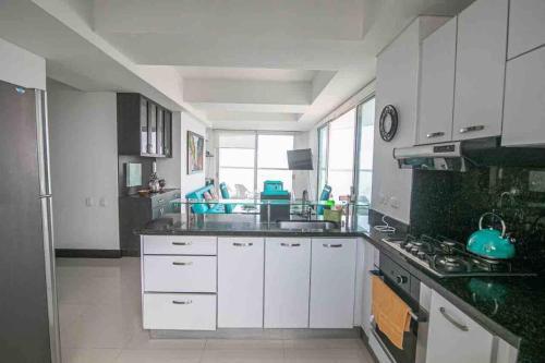 Apartamento Bocagrande Vista Al Mar Piso 21