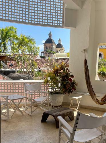 Bello Apartamento Coraz�n De Cartagena Colonial