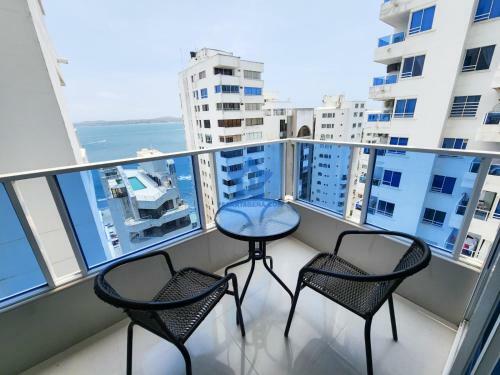 Aparta Estudio Con Balc�n Y Vista