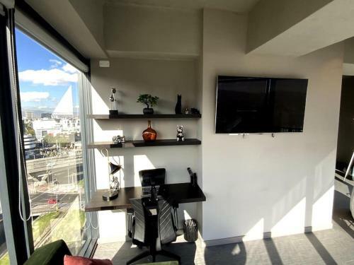 Apartamento Bright Luxurious Flat With Stunning View Workspace