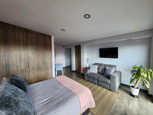 Apartment With A Spectacular City View.
