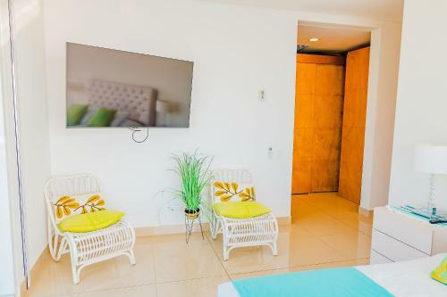 Apartamento Edificio H2 En Bocagrande Frente Al Mar