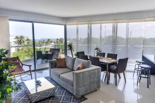 Apartamento La Boquilla Oceanfront Penthouse