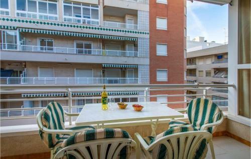 Stunning Apartment In Santa Pola With 1 Bedrooms