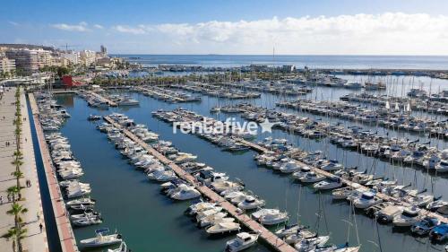 Apartamento Terraza AA Ascensor 1 Min Playa Equipado