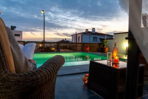 Chalet Con Piscina Privada En Mazag�n