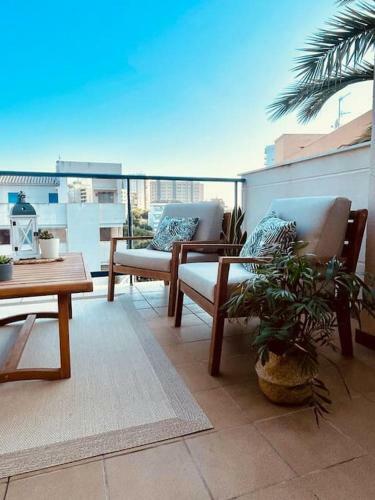 Big Terrace In Modern Apartment Close To The Beach