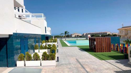 Apartamento Palmview Poolside Heaven In Turquesa Del Mar