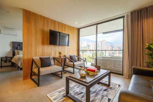 Apartamento Elegante Suite Poblado Wake915