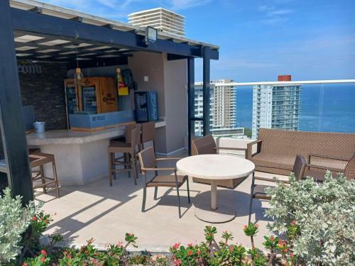 Apartamento Full Equipado Primera Linea De Playa