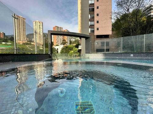 Apartamento 2002 City Skyline View In El Poblado