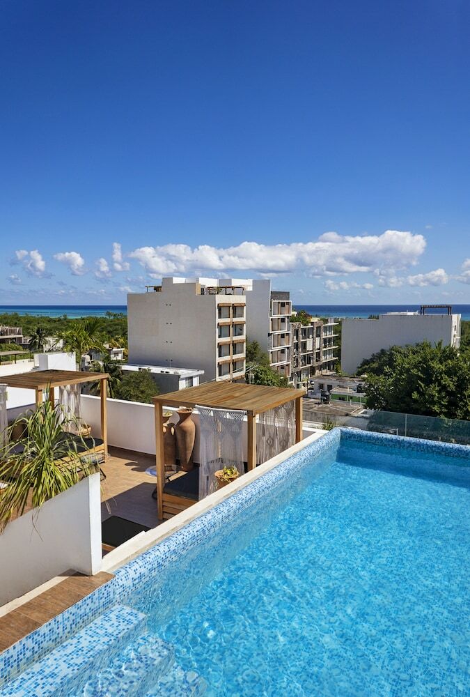 Terrasse Hotel Playa Del Carmen
