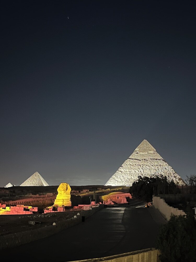 Bed & Breakfast The Gate Hotel Front Pyramids & Sphinx View
