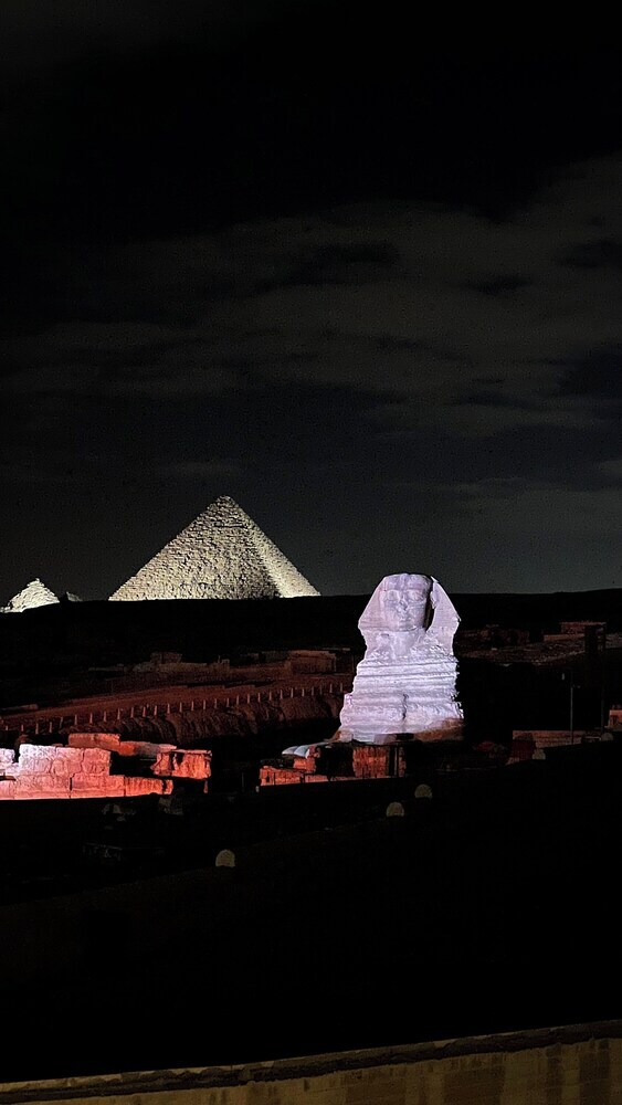 Bed & Breakfast The Gate Hotel Front Pyramids & Sphinx View