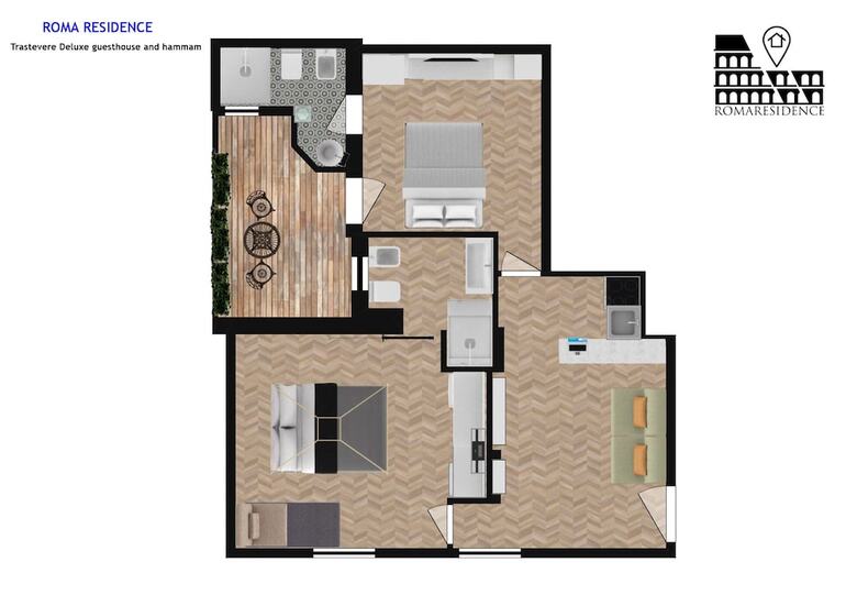 Romaresidence Trastevere Guesthouse