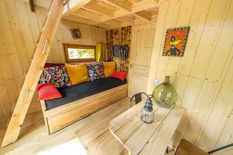 Les Cabanes Perch�es Du Mas Del Bosc