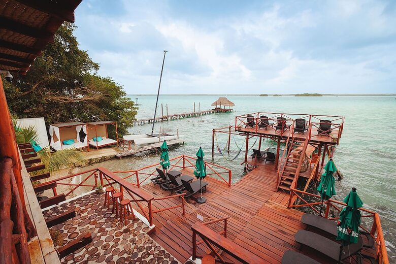 Hotel El B�ho Lagoon Bacalar