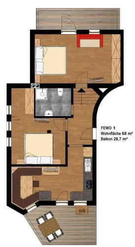 Apartamento Ferienhof Ausserbrente