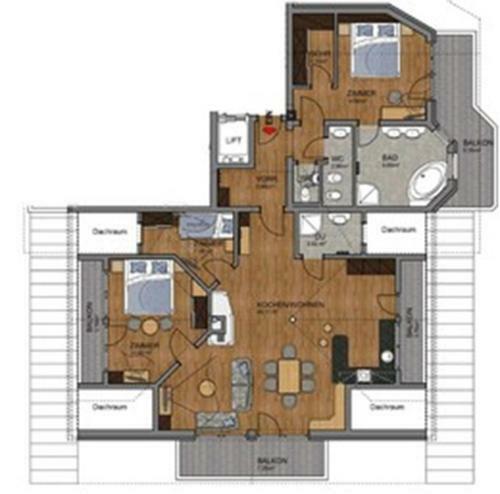 Apartamentos A Casa Kristall