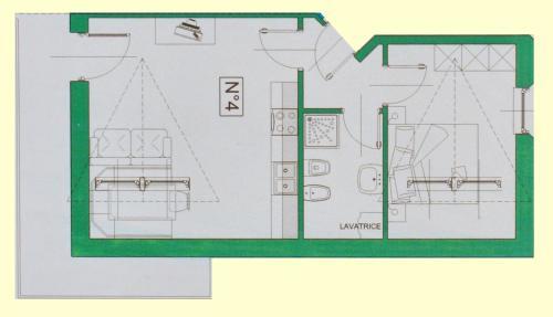 Apartamento Villetta Enrosadira