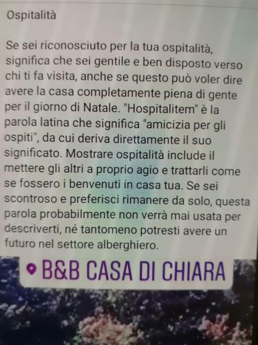 B&B Casa Di Chiara