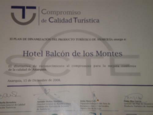 Hotel Balcon De Los Montes