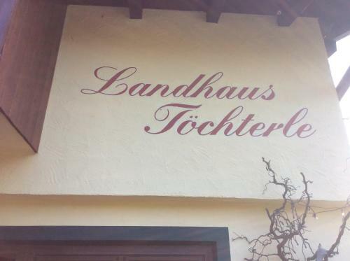 Apartamento Landhaus T�chterle