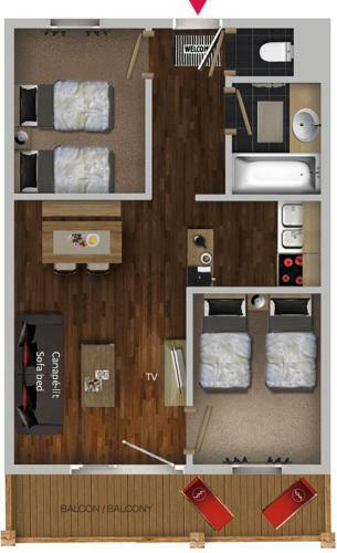 Aparthotel R�sidences Village Montana
