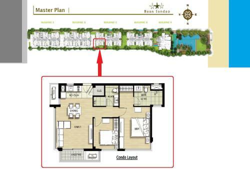 Apartamento Baan San Dao Hua Hin