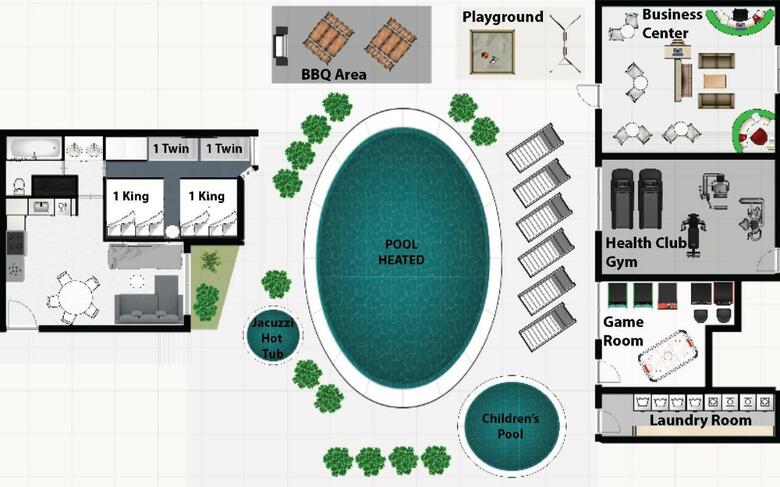 Apartamentos Two-bedroom Celebration Resort Villa
