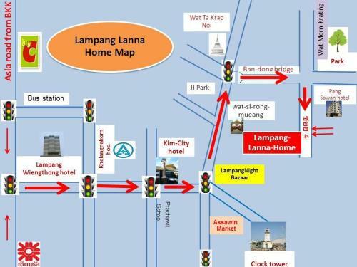 Bed & Breakfast Lampang Lanna Home