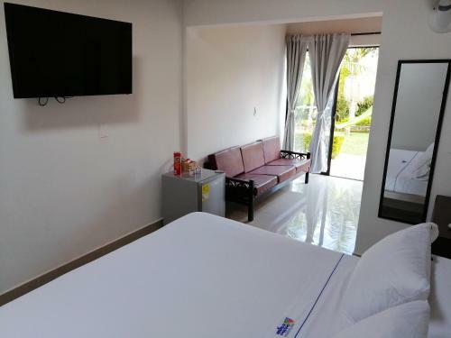Hotel Santa Maria De Las Aguas Pe�ol