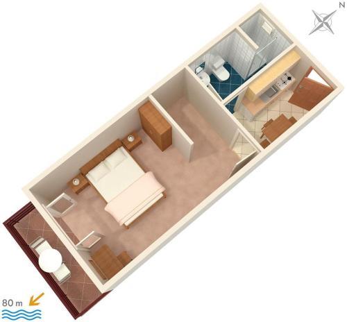 Apartment Milna 555c