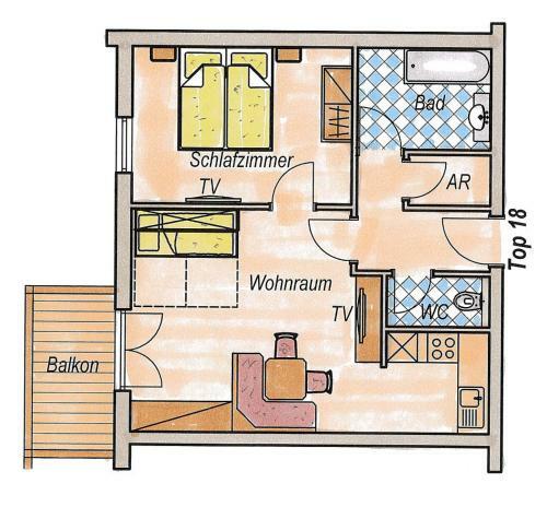 Apartamento Appartementhaus Alpenpark