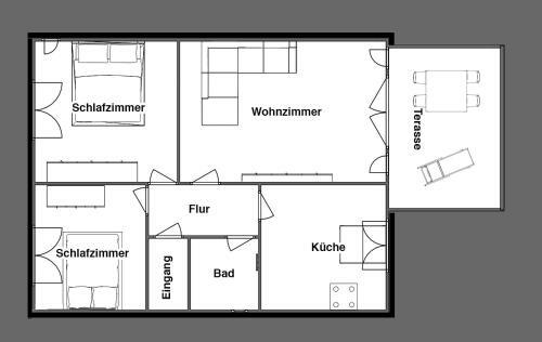 Apartamento Ferienwohnung Goo�