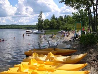 Patten Pond Camping Resort Cabin 8