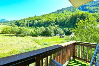 Apartment With 2 Bedrooms In La Perri�re Courchevel, With Wonderful Mountain View, Furnished Garden And Wifi - 6 Km From The Slopes