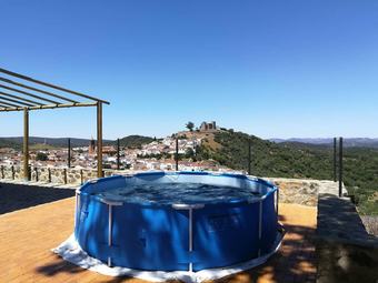 Chalet With 6 Bedrooms In Cortegana, With Wonderful Mountain View, Pool Access And Enclosed Garden