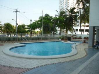 Apartamento Tipo Estudio En Cartagena E6cf Frente Al Mar Con Aire Acondicionado Y Wifi