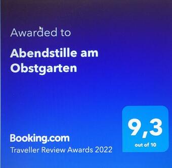 Apartamento Abendstille Am Obstgarten