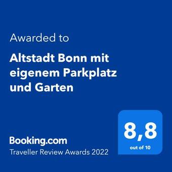 Apartamento Altstadt Bonn Mit Eigenem Parkplatz Und Garten