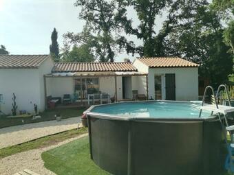 Maison De 3 Chambres Avec Piscine Privee Jardin Clos Et Wifi A Neoules