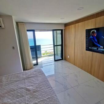 Paradise Deluxe- Apartamento De Luxo Em Hotel 4 Estrelas - Melhor Vista De Ponta Negra