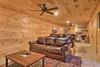 Luxe Cabin With Hot Tub, Theater, Pool Table, Arcade