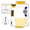 Apartamento Kleines Einzelzimmer Mit Meerblick