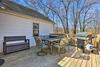 Quaint Creekside Cottage With Porch And Backyard!