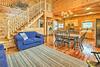 Modern Log Cabin With Rec Room, Steps To Lake!