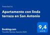 Apartamento Con Linda Terraza En San Antonio