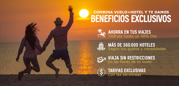 Ventajas de Vuelo+Hotel